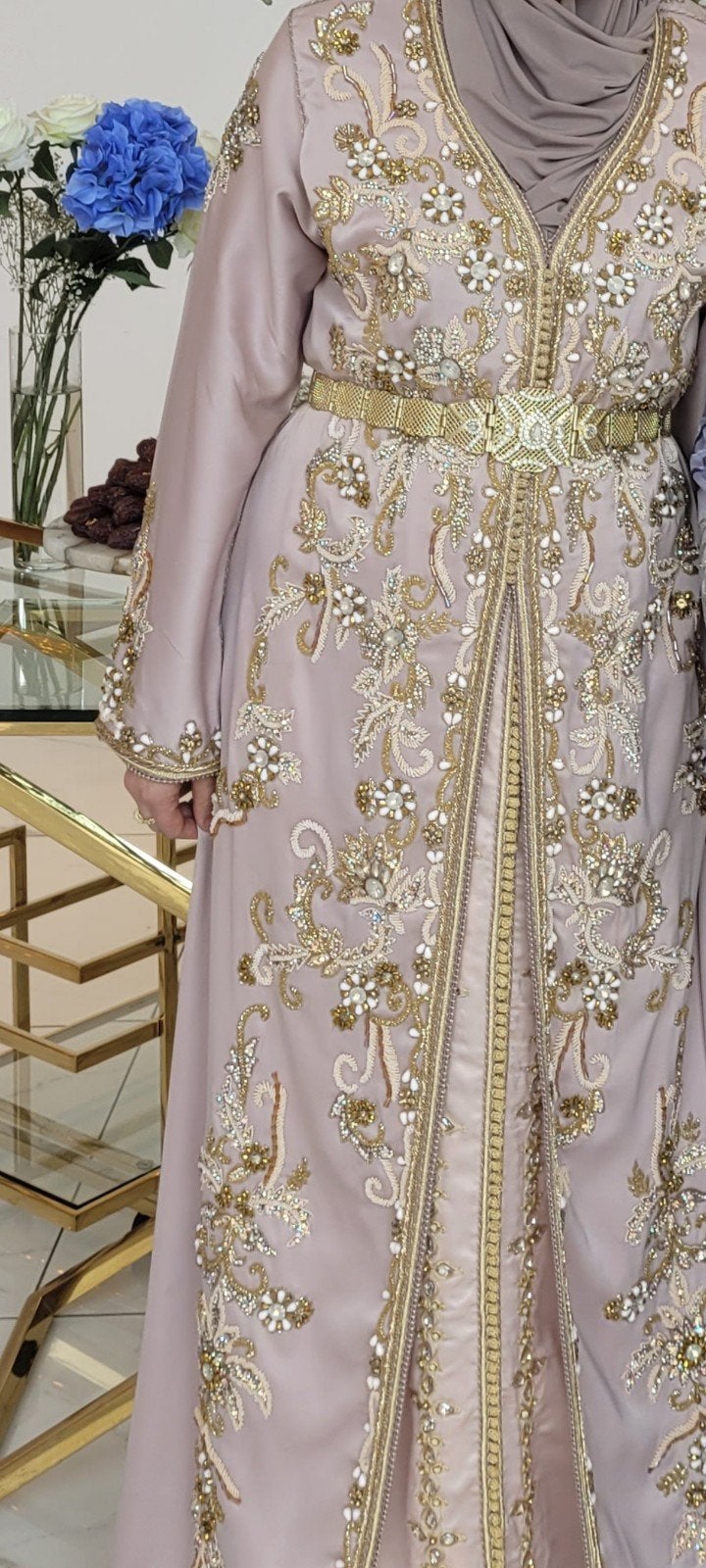 Prachtige Marokkaanse Kaftan - Lengte 165 cm, Ophalen of Verzenden, Zo goed als nieuw, Maat 38/40 (M)