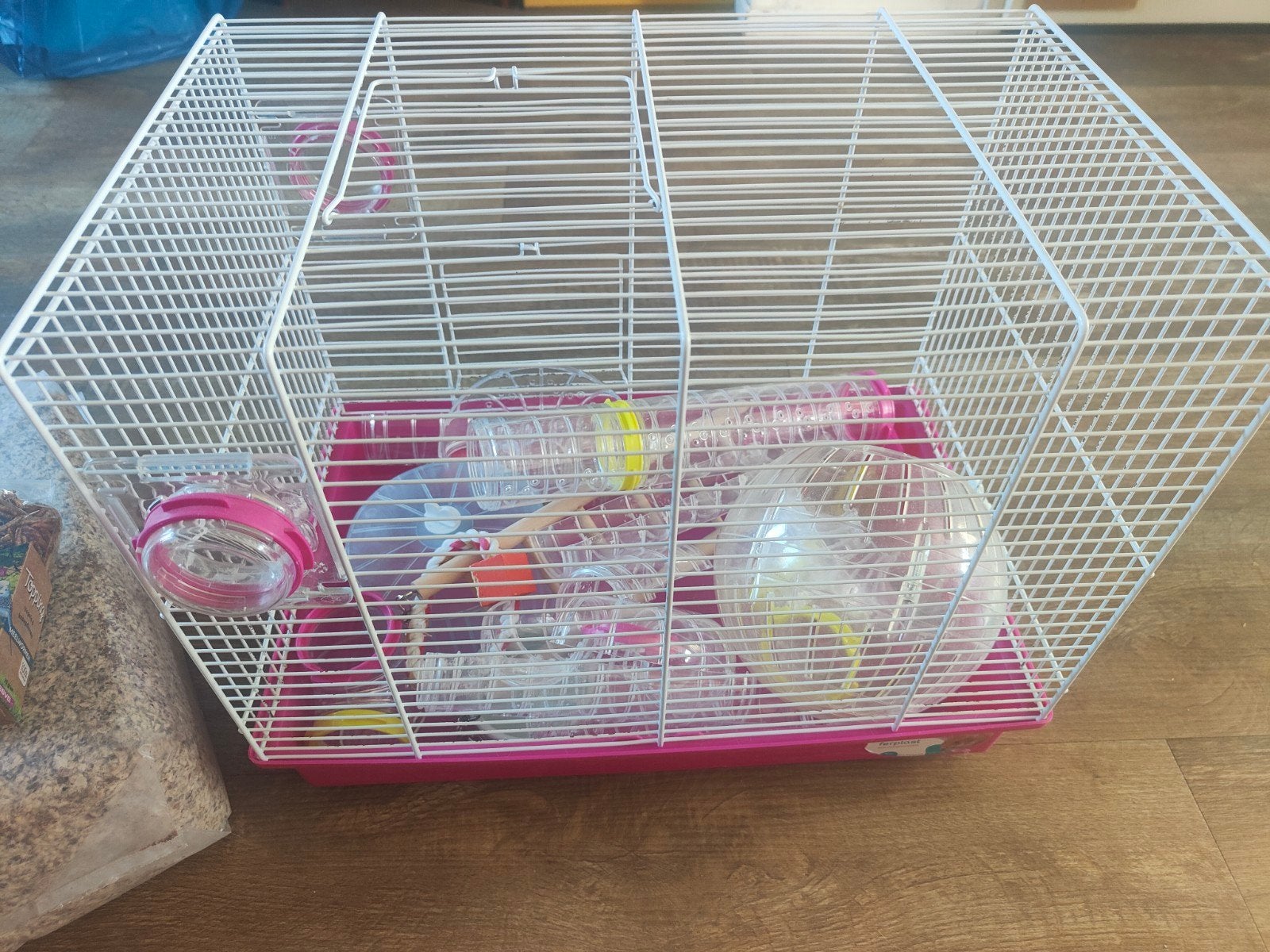 complete hamsterkooi met toebehoren, Dieren en Toebehoren, Kooi, Minder dan 75 cm, Hamster, Ophalen