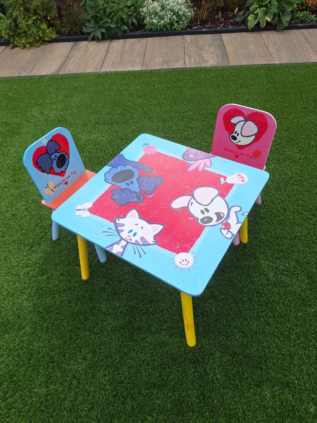 woezel en pip setje, Ophalen, Tafel(s) en Stoel(en)