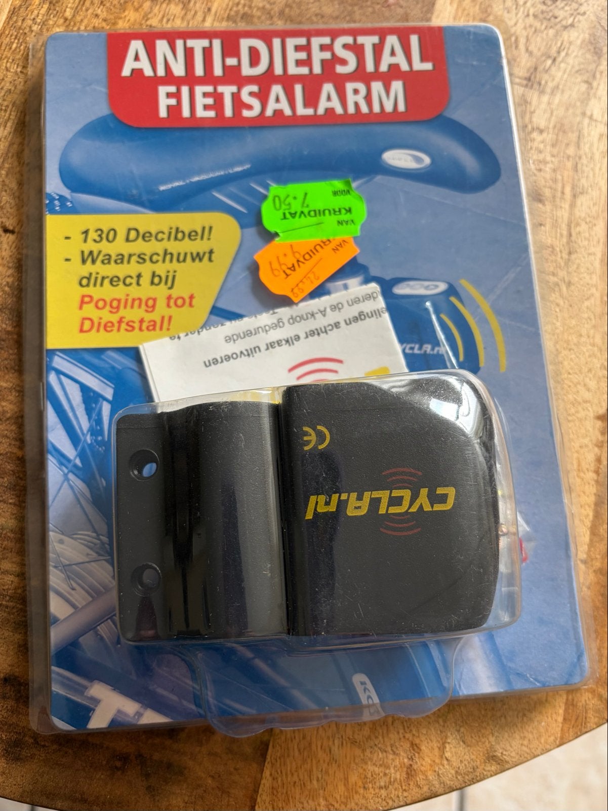 Nieuw Fietsalarm - Anti-diefstal 130 dB, Ophalen, Nieuw