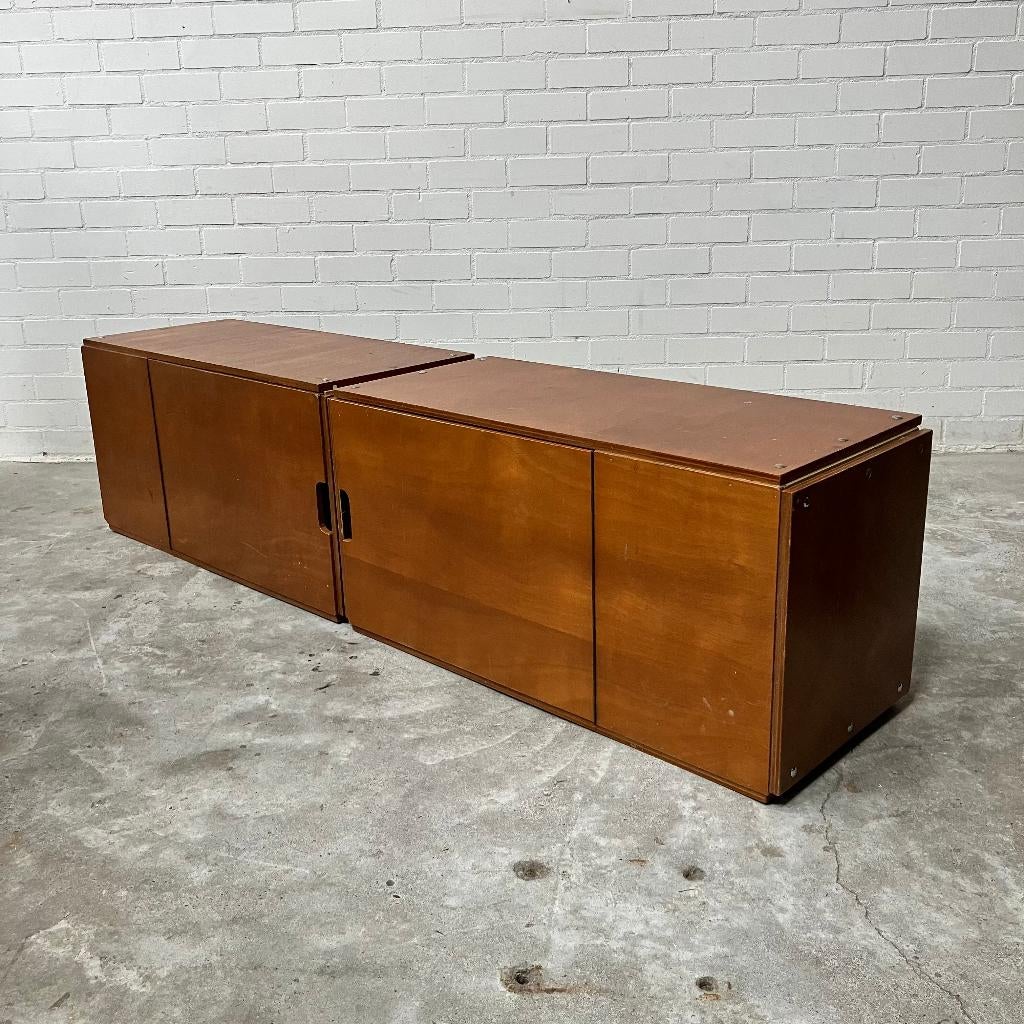 Vintage dressoir kast boot schip tv meubel opslag keuken, Ophalen, Gebruikt, 25 tot 50 cm