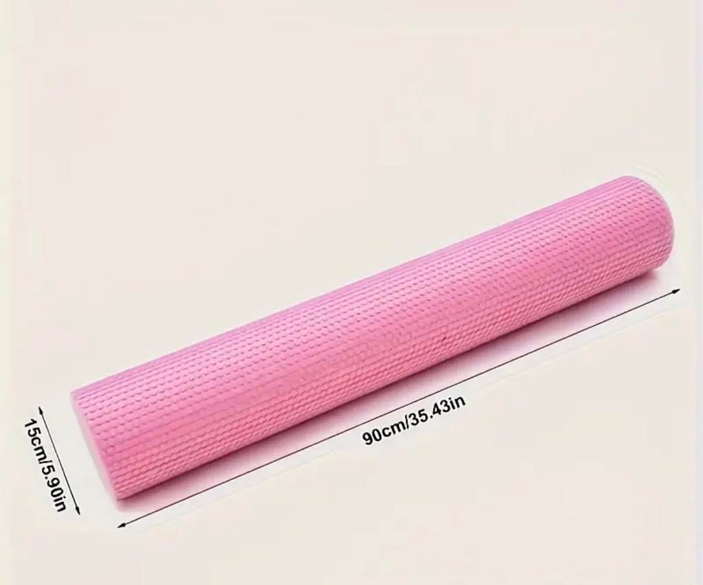Roze foam roller 90 cm – nieuw – MFR, yoga & pilates, Ophalen, Nieuw, Yoga-accessoire