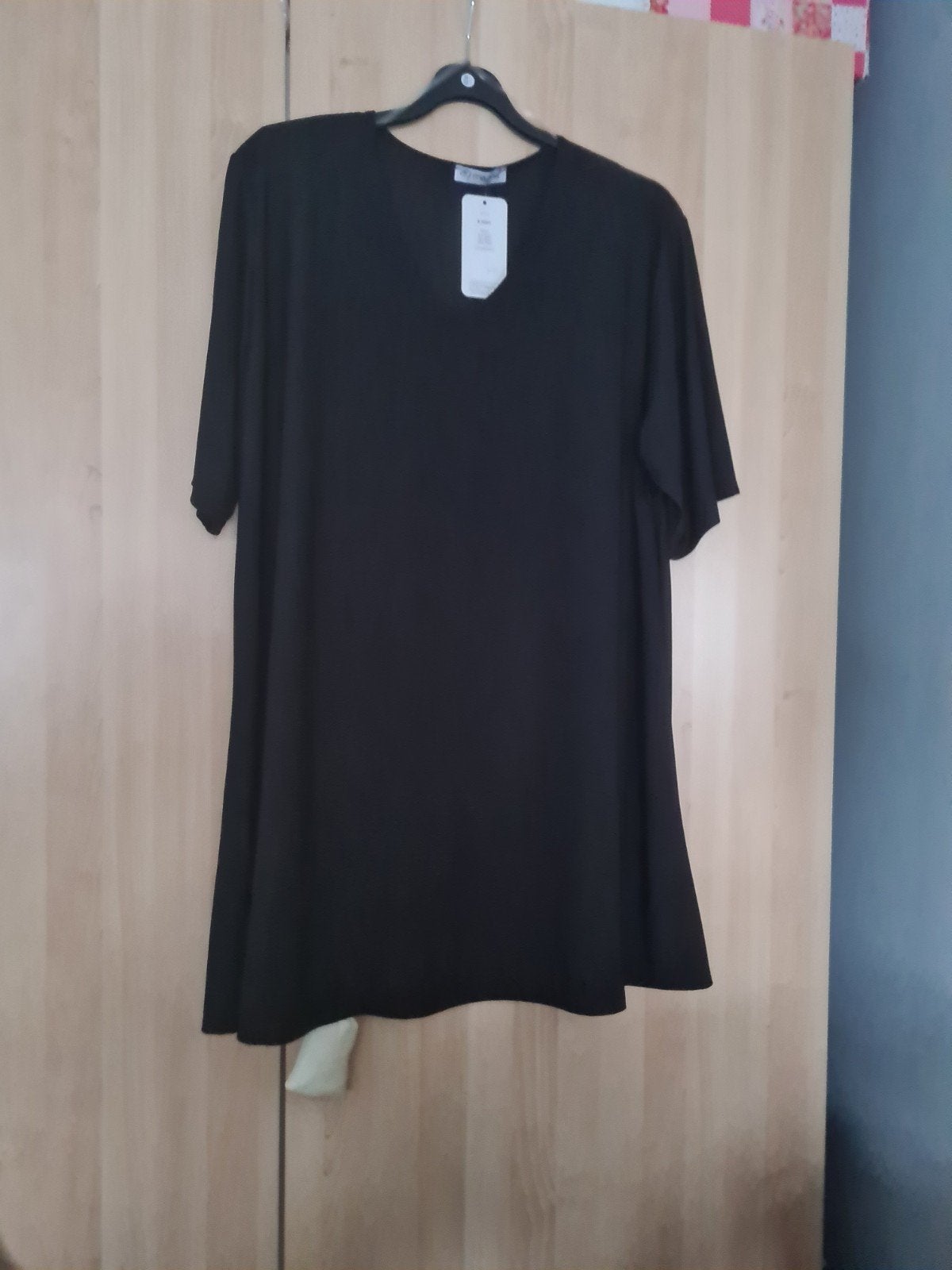 Zwarte Magna tuniek/jurk, maat 56_58), nieuw met kaartje, Kleding | Dames, Nieuw, Ophalen of Verzenden, Magna, Blouse of Tuniek