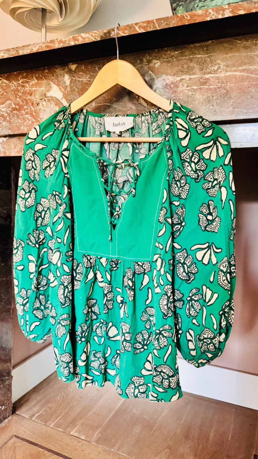 Ba&sh Blouse Maat 3, Verzenden, Zo goed als nieuw, Groen