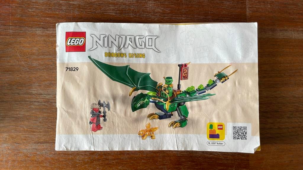 LEGO NINJAGO gragins rising 71829, Ophalen of Verzenden, Gebruikt, Inclusief minifiguren