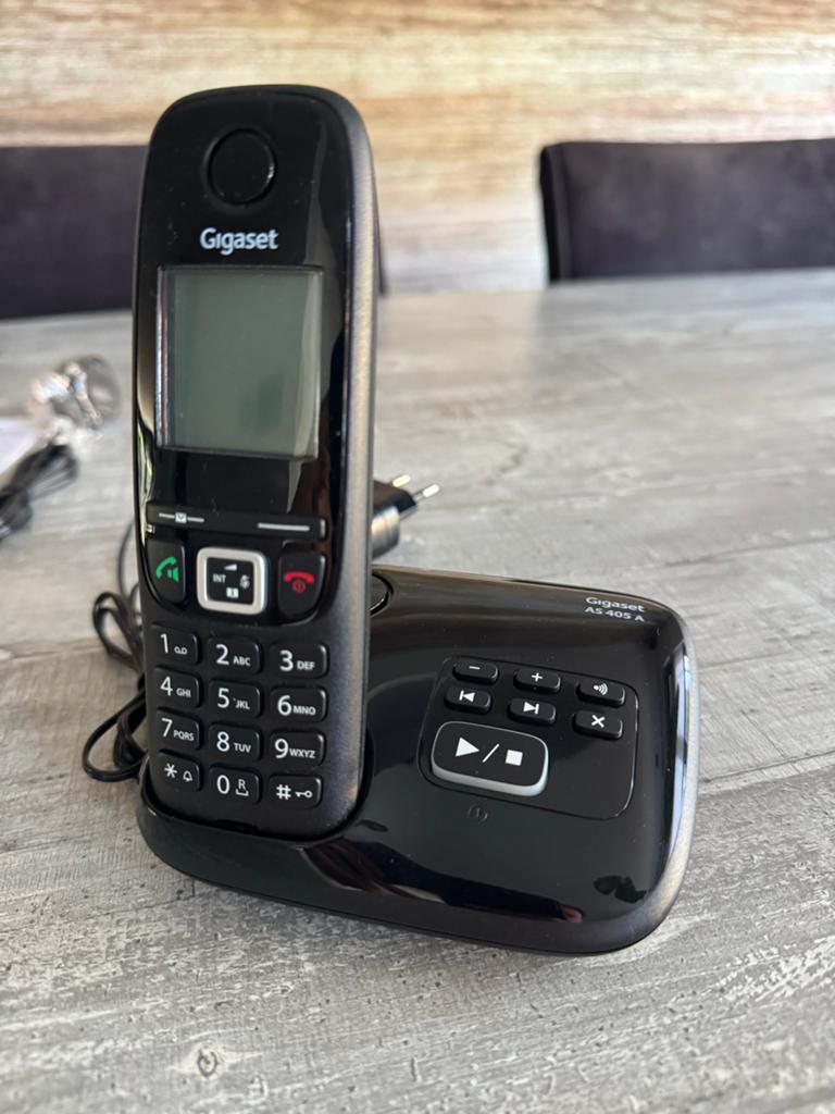 Gigaset AS405A Duo DECT telefoonset, Ophalen of Verzenden, Zo goed als nieuw, 2 handsets
