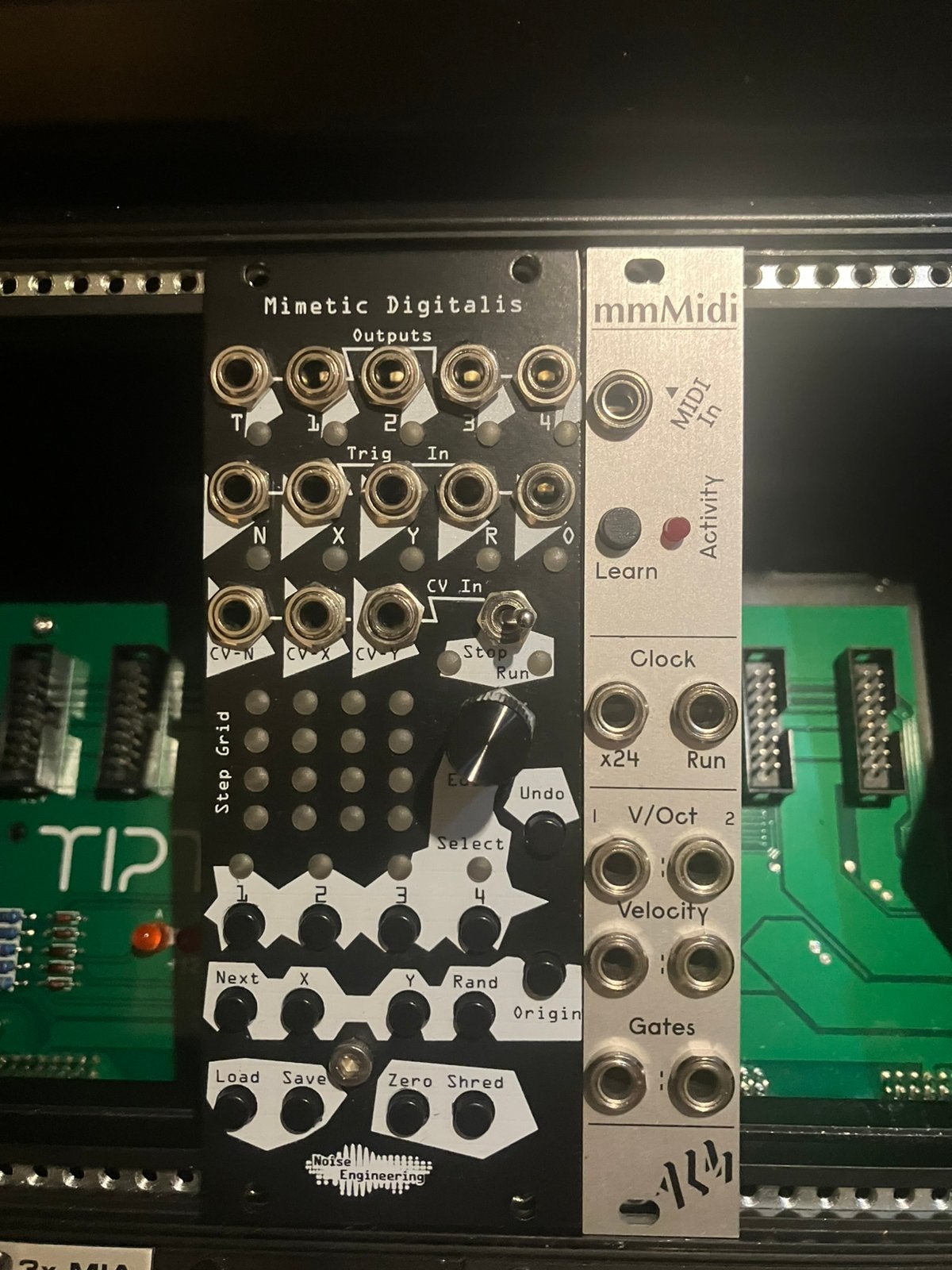 Eurorack modules, Ophalen, Gebruikt