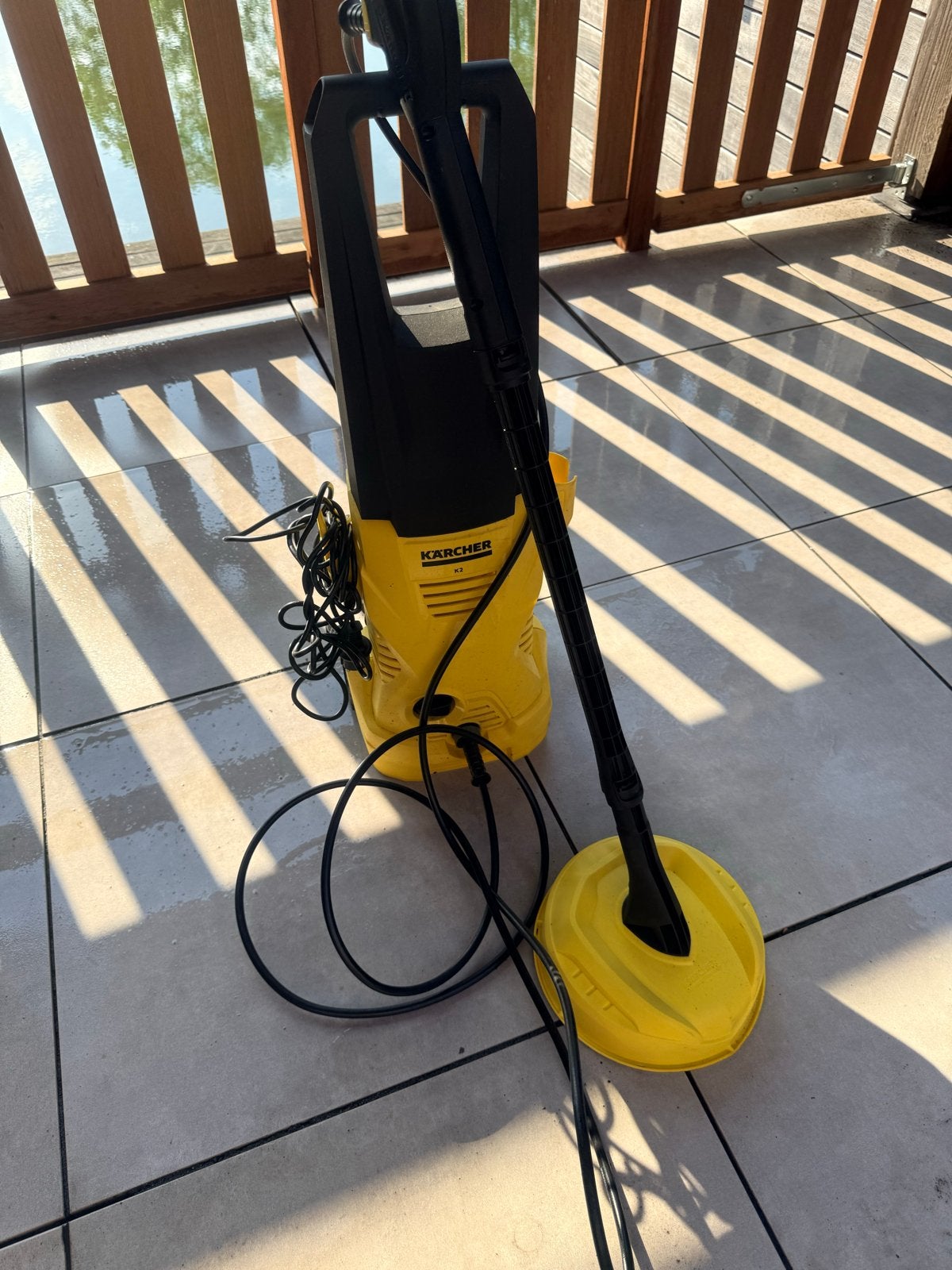 Karcher K2 Hogedrukreiniger (motor werkt), Tuin en Terras, Ophalen, Gebruikt, Elektrisch