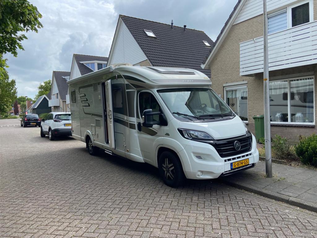 Goed onderhouden Hymer T 704 SL, Ringverwarming, Fiat, Koelkast, Tot en met 3