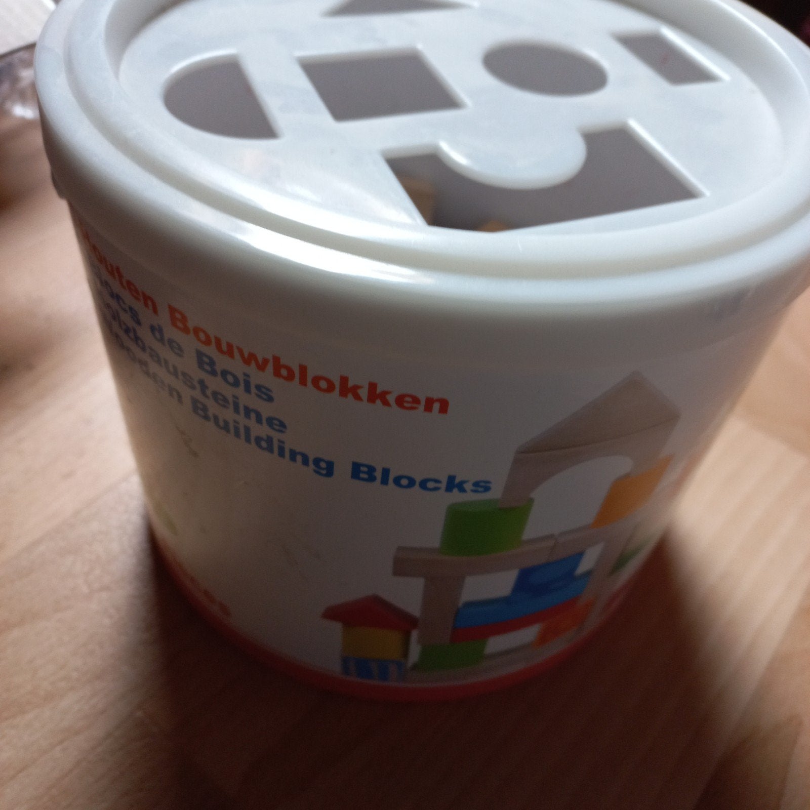 Houten blokken in Emmer - Vormenstoof, Ophalen of Verzenden, Zo goed als nieuw, Overige merken