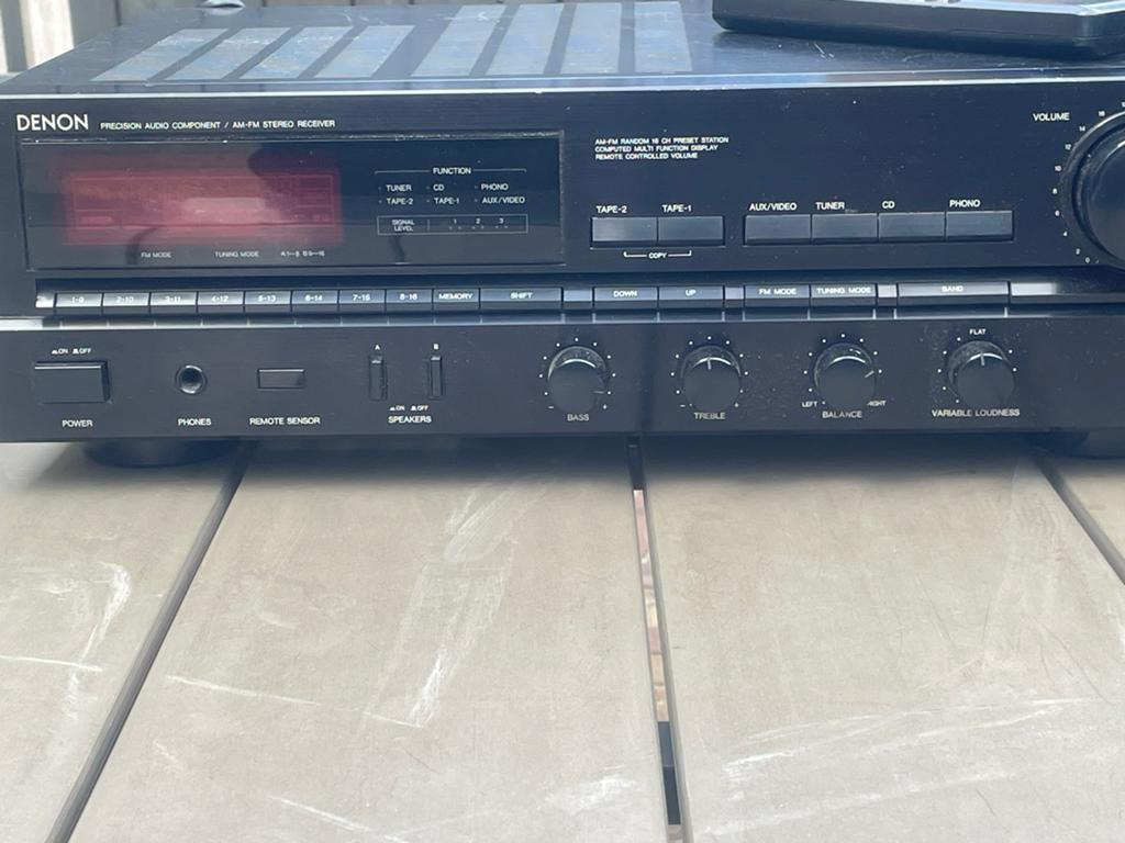 Denon DRA-425 AM/FM Stereo Receiver - Vintage Audio, Ophalen, Gebruikt, Denon, 60 tot 120 watt