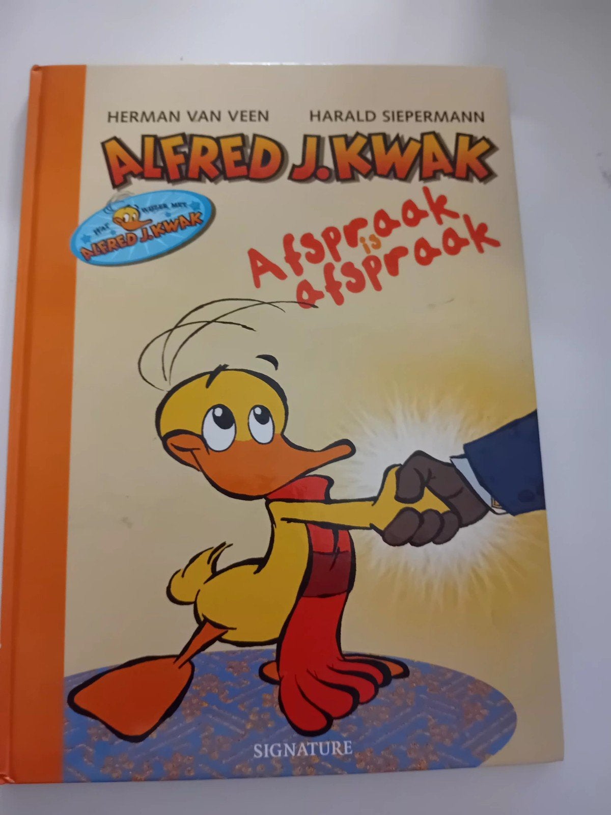* Afspraak is afspraak- Alfred J. Kwak / van Veen, Boeken, Ophalen of Verzenden, Zo goed als nieuw, Fictie algemeen
