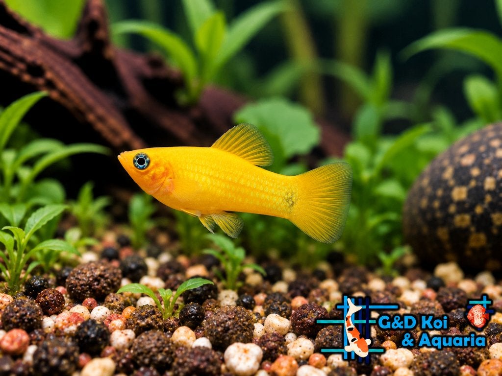 Platy, molly levendige kleurige (levendbarende )vissen, Vis, Zoetwatervis