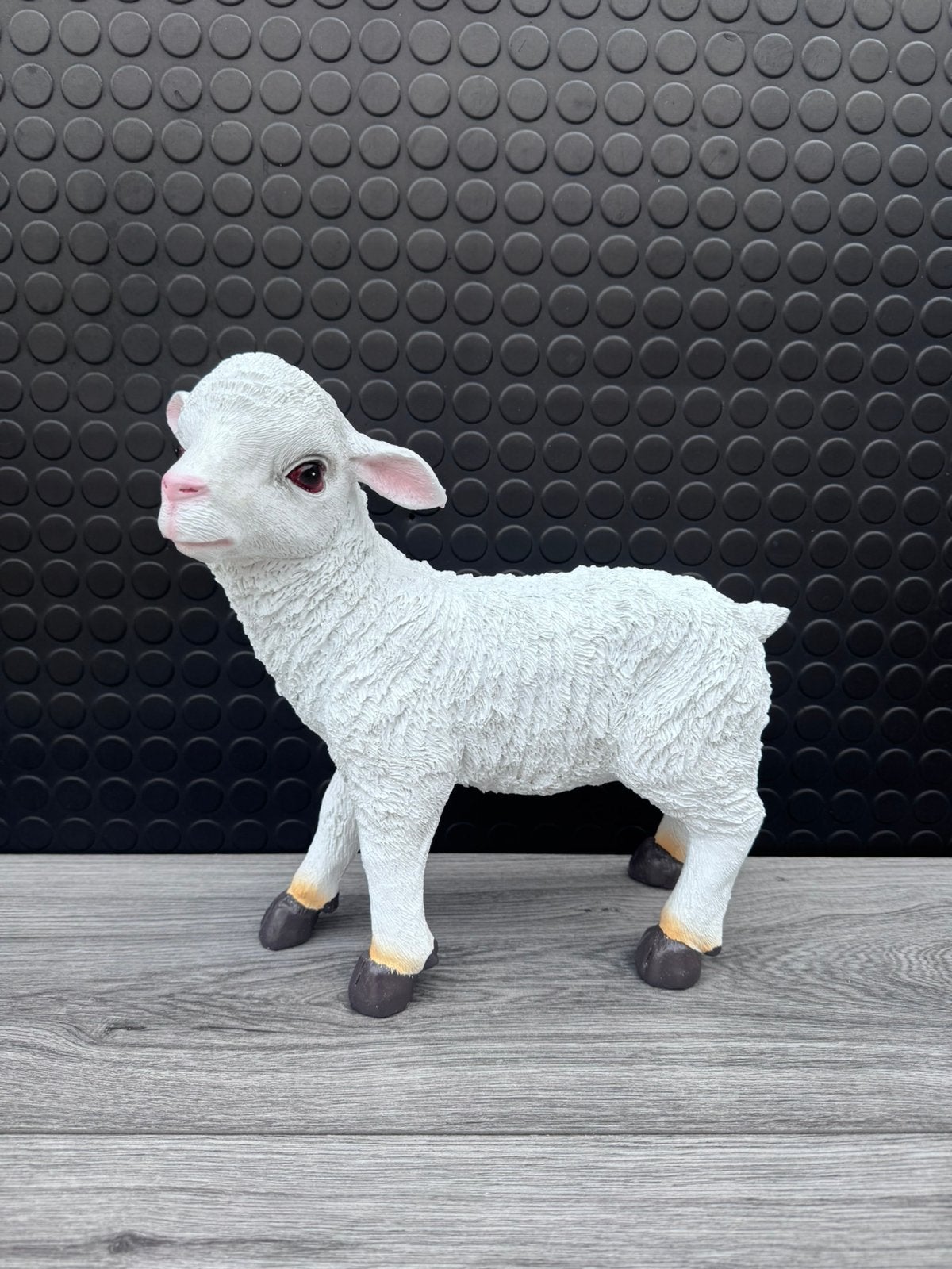 lammetje 28hoog 35breed/Nieuw!, Verzamelen, Beelden en Beeldjes, Ophalen of Verzenden, Nieuw, Dier