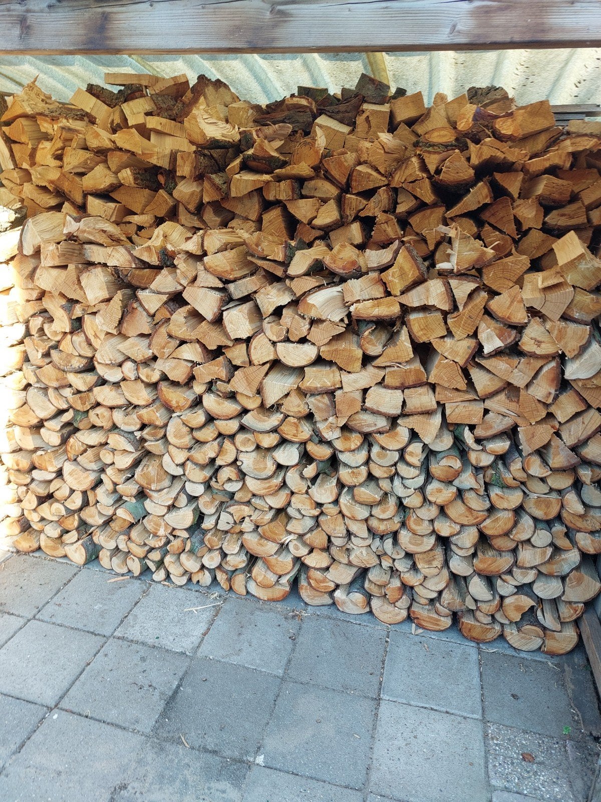 vers haardhout, Minder dan 3 m³, Ophalen