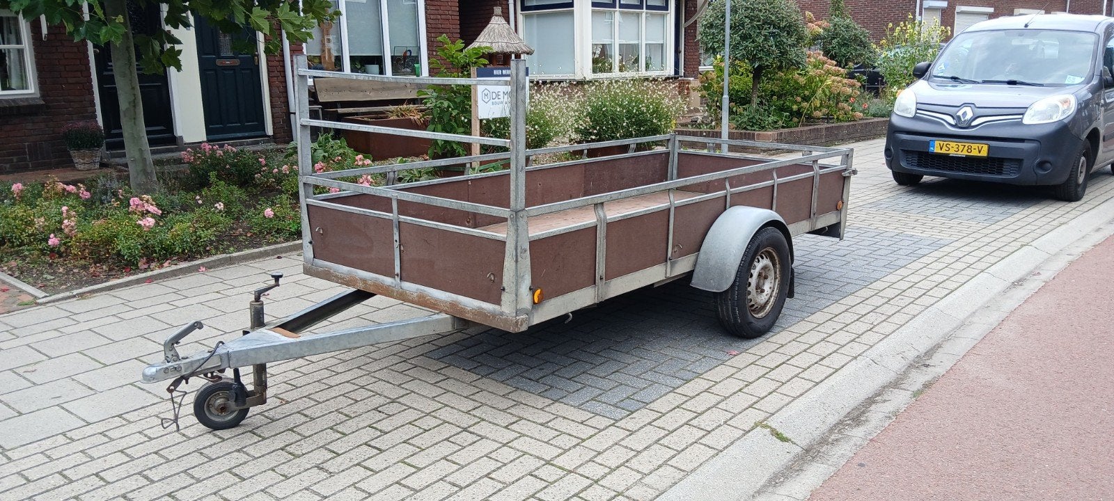 koopje! grote enkelasser ongeremd 750 kg, Ophalen of Verzenden, Gebruikt