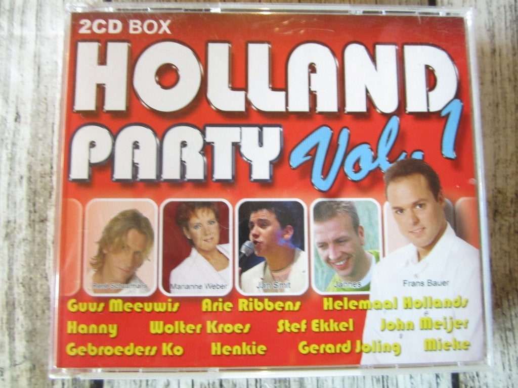 Holland Party 2x2 Cd’s En Party Feeststampers 2 Cd’s, Ophalen of Verzenden, Zo goed als nieuw, Feestmuziek, Verzamelalbum