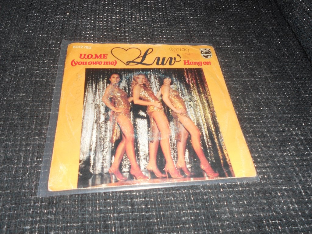 u.o.me -  luv, Gebruikt, 7 inch, Ophalen of Verzenden, Pop