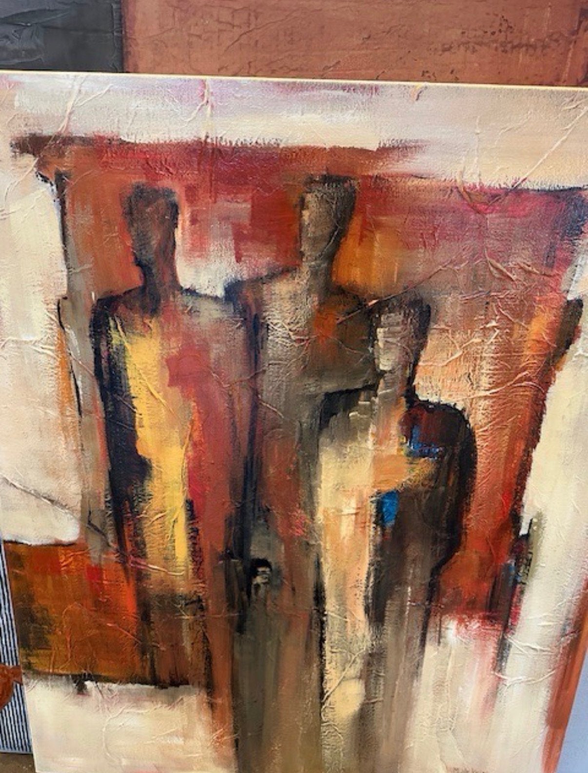 Schilderij Maria de Vries - Figuratief - 80x100 cm, Ophalen of Verzenden