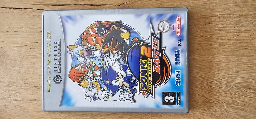 Sonic Adventure 2 Battle (Player's Choice) - GameCube (PAL), Avontuur en Actie, 1 speler, Ophalen of Verzenden, Zo goed als nieuw