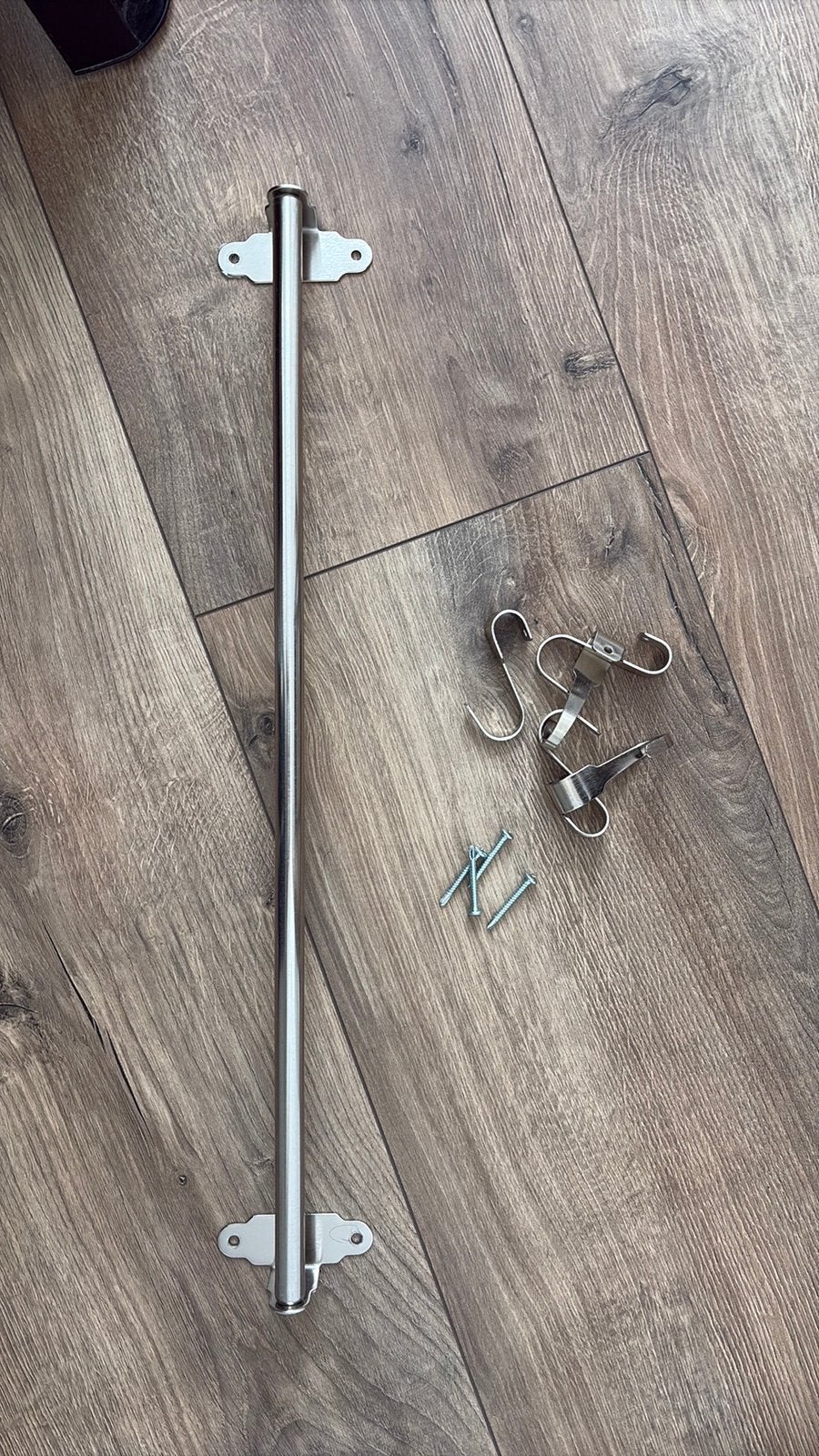 Handoeken rek ikea, Ophalen, Zo goed als nieuw, Zwart