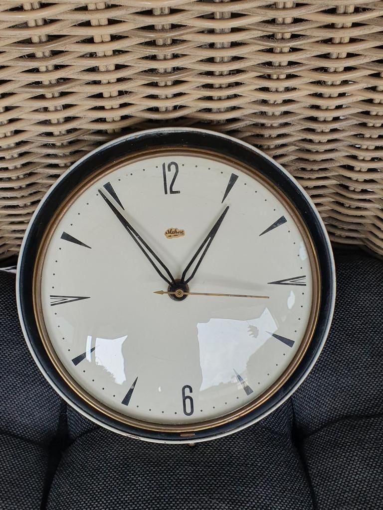 Vintage Mebus Wandklok - Klassiek Design, Ophalen of Verzenden