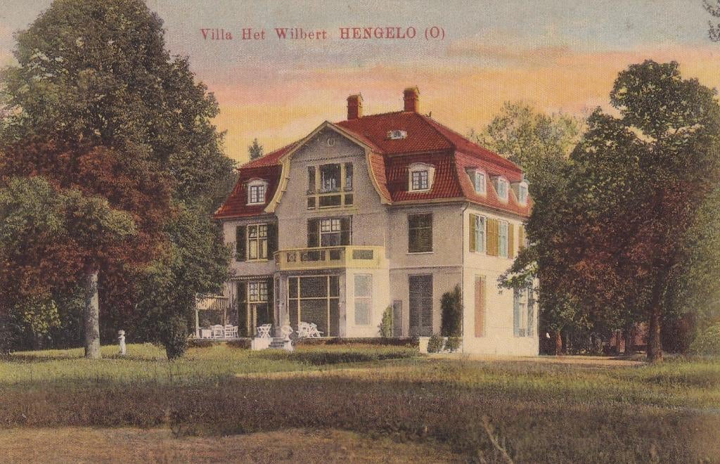 Hengelo, Villa., Verzenden, Voor 1920, Ongelopen, Overijssel