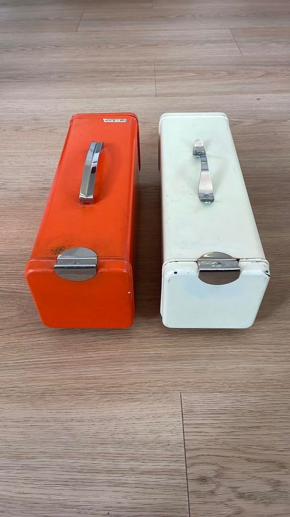 NOG 1 Vintage Beige Brabantia Koektrommel retro trommel, Ophalen of Verzenden, Huis en Inrichting