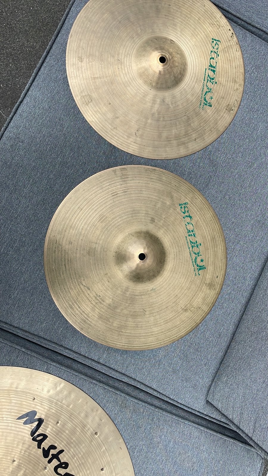 Istanbul Hihat top en bottom 13”, Ophalen, Gebruikt, Overige merken