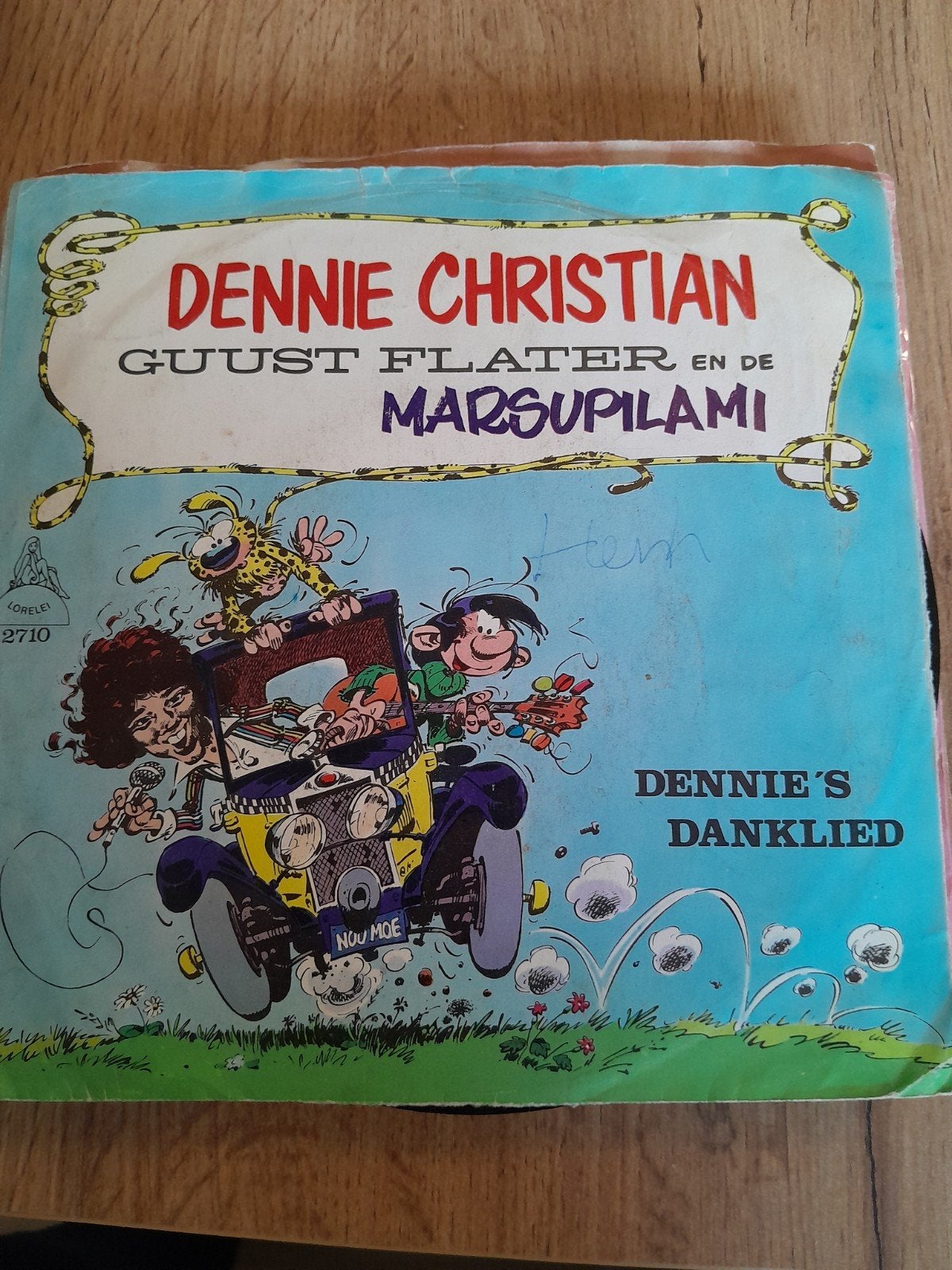 Dennie christian 7inch dennie,s danklied, Cd's en Dvd's, Vinyl Singles, Ophalen of Verzenden, Zo goed als nieuw, Nederlandstalig