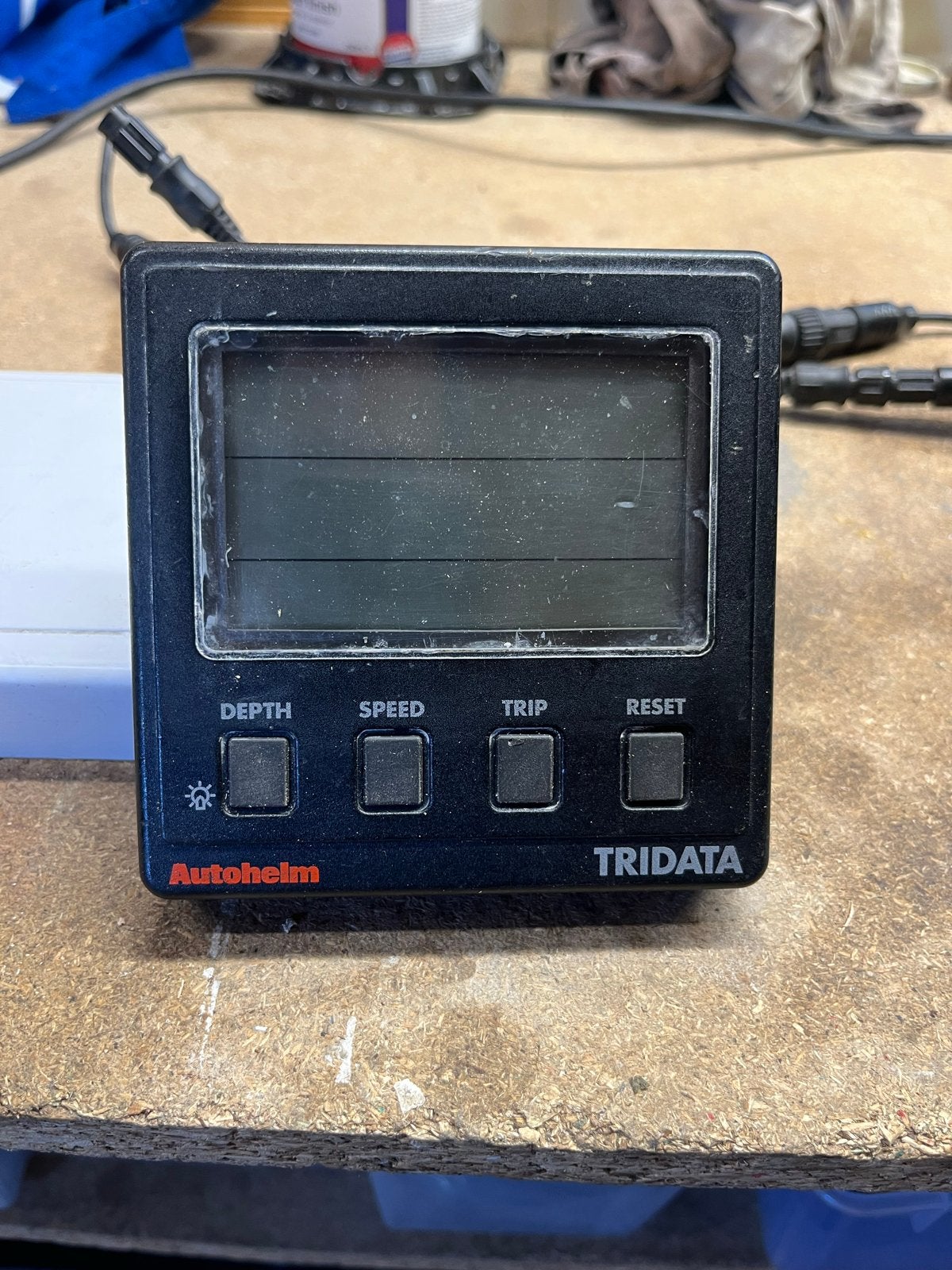 Autohelm ST50 Tridata Diepte- en Snelheidsmeter, Watersport en Boten, Ophalen of Verzenden, Gebruikt, Overige typen