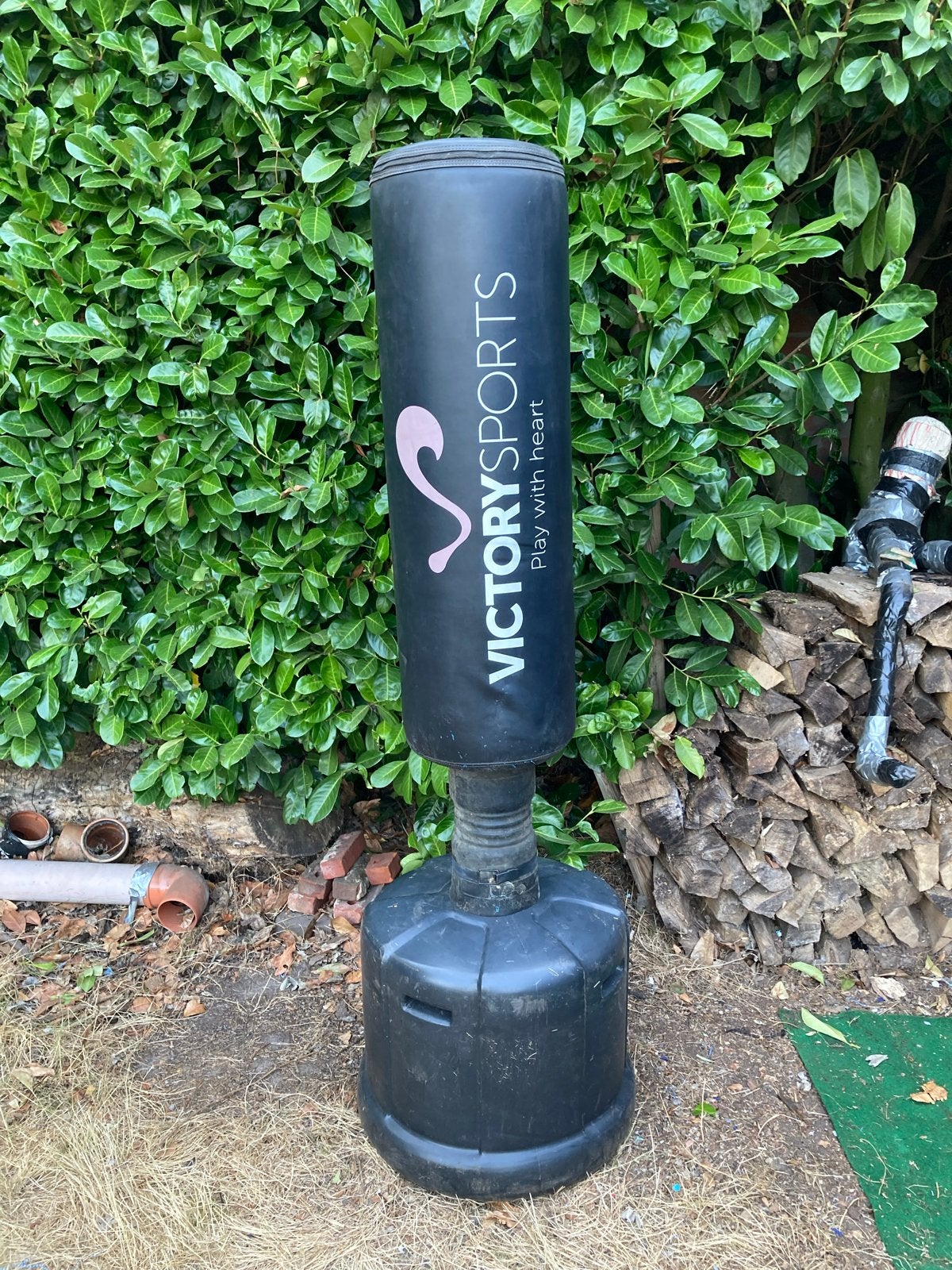 Victory Sports staande bokszak, Sport en Fitness, Boksen, Ophalen, Gebruikt, Bokszak