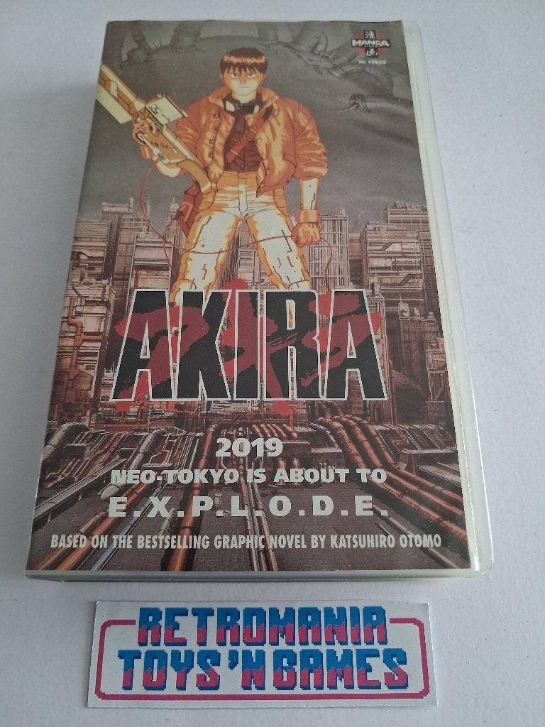 vhs anime - akira, Alle leeftijden, Verzenden, Gebruikt, Actie en Avontuur