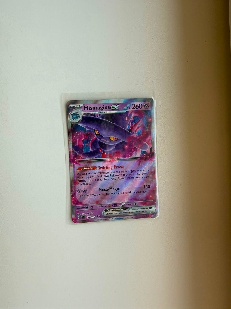 Mismagius EX 036 Phantasmal Flames, Ophalen of Verzenden, Nieuw, Losse kaart, Foil