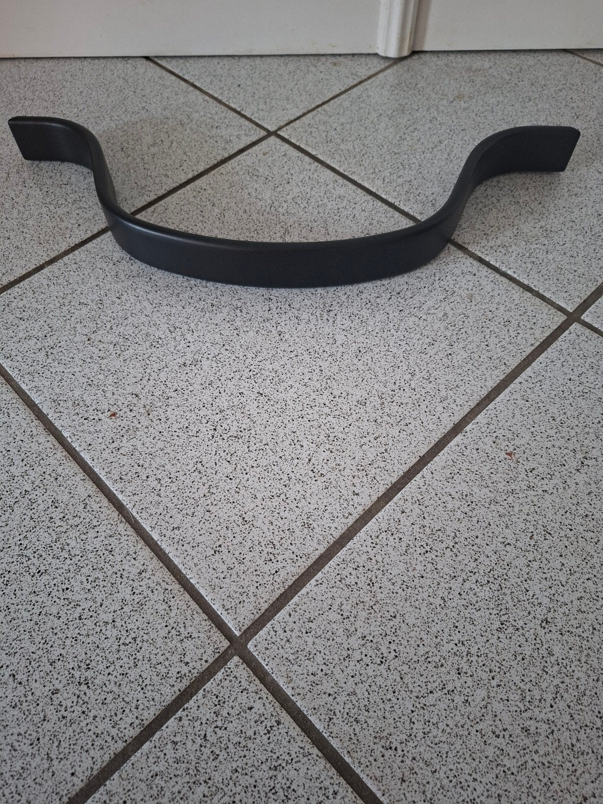 Stokke Tripp Trapp beugel mat zwart in nieuwstaat., Kinderen en Baby's, Kinderstoelen, Ophalen, Zo goed als nieuw, Meegroeistoel