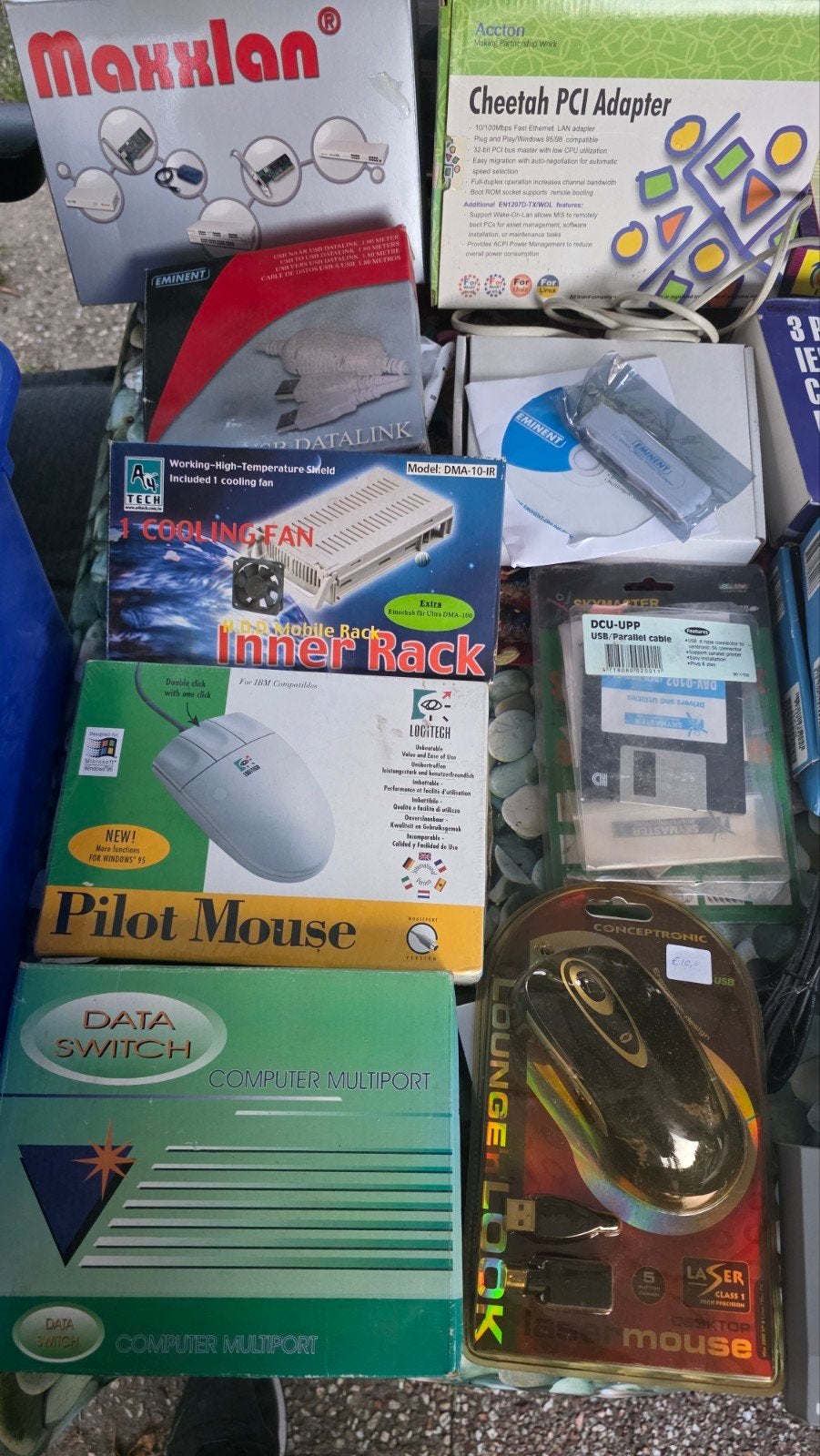 grote partij computeronderdelen en accessoires, Computers en Software, Ophalen of Verzenden, Nieuw