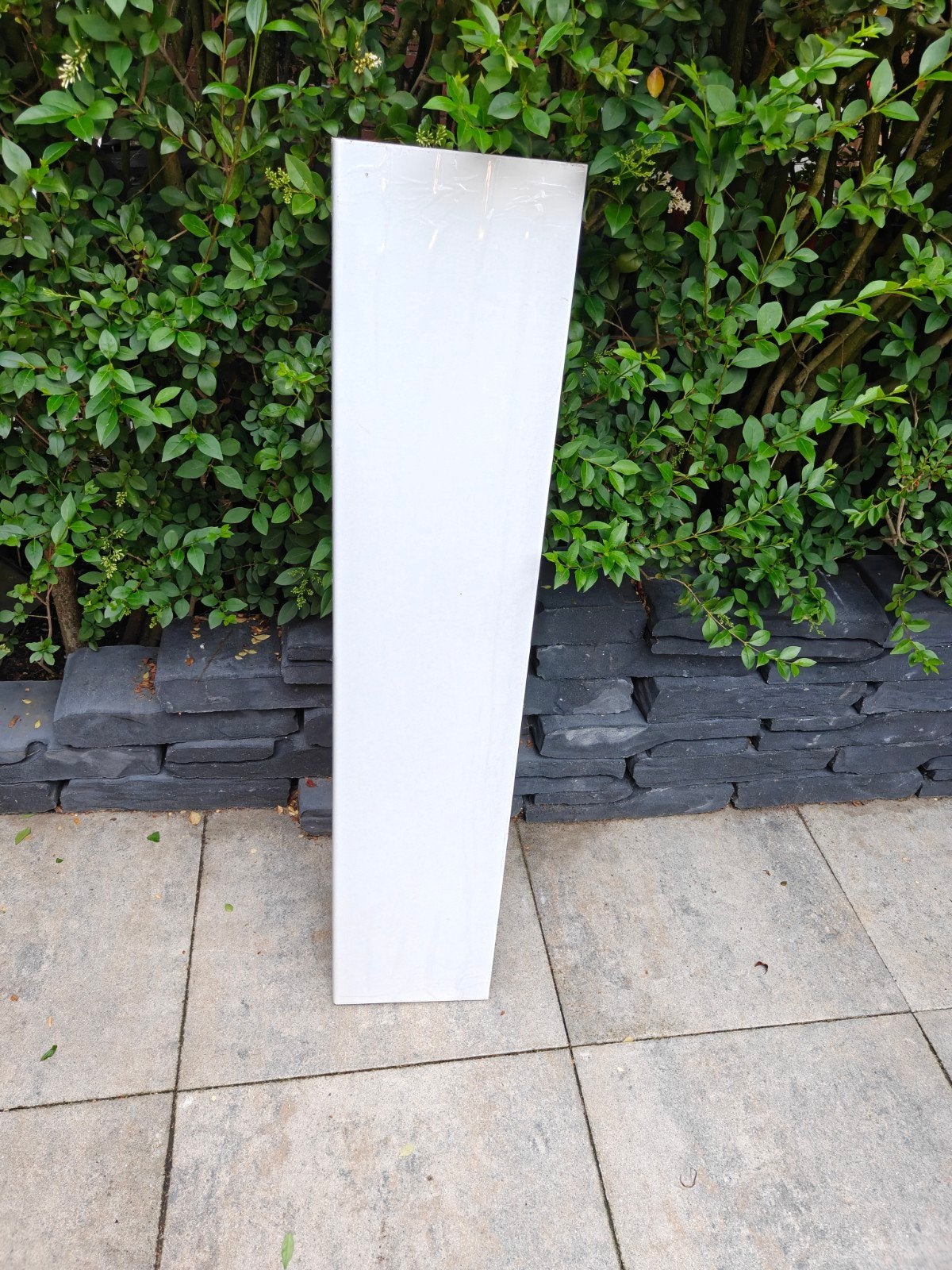 Kunststof vensterbank wit 122,5 x 25,5 x 2 cm, Ophalen, Nieuw