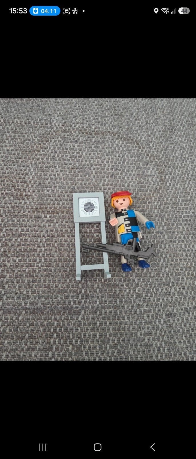 scherpschutter van playmobil, Kinderen en Baby's, Speelgoed | Playmobil, Ophalen of Verzenden, Zo goed als nieuw
