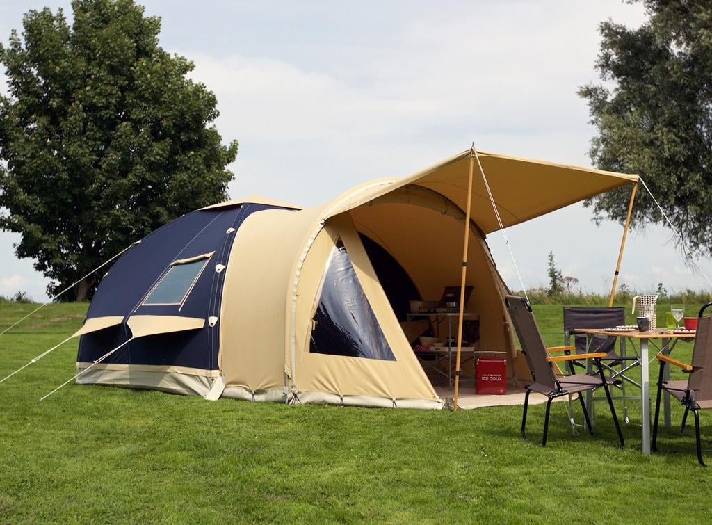 Karsten tent geel, Ophalen, Gebruikt, Tot en met 4