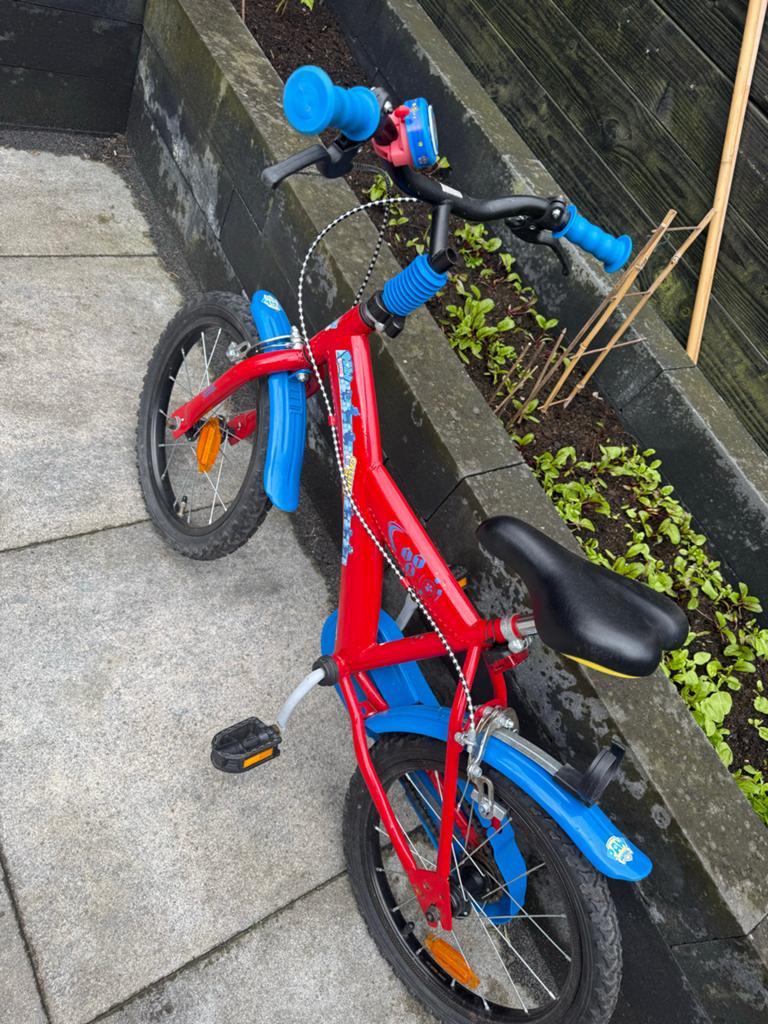 Paw Petrol Kinderfiets, Ophalen of Verzenden, Gebruikt, Velgrem, 16 tot 20 inch