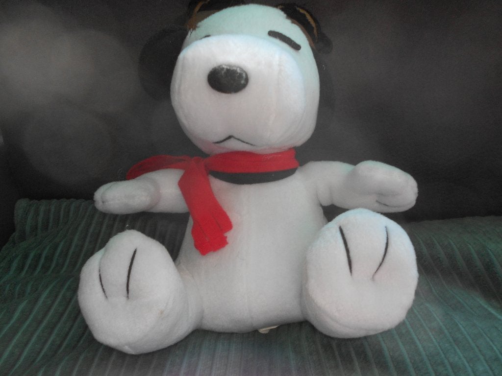 SNOOPY knuffel peanuts 2002, Verzamelen, Ophalen, Snoopy, Gebruikt, Beeldje of Figuurtje
