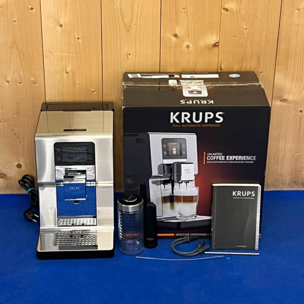 Krups EA877 Intuition Experience+ Automatische koffiemachine, Witgoed en Apparatuur, Koffiezetapparaten, Krups, Zo goed als nieuw