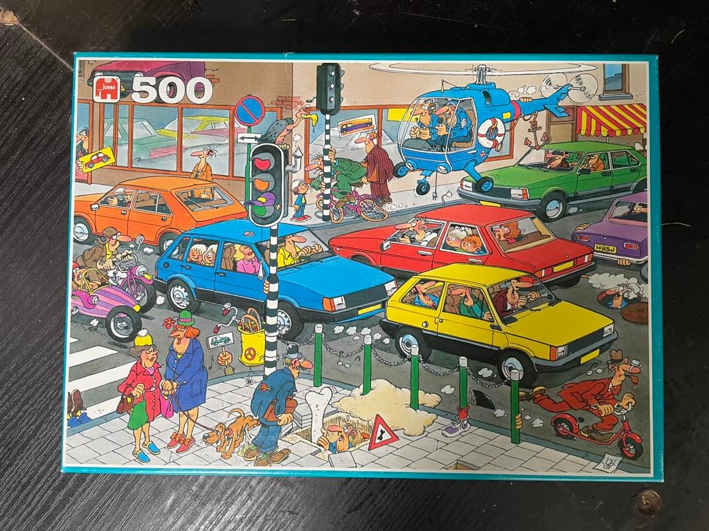 Van Haasteren puzzel, Hobby en Vrije tijd, Ophalen, 500 t/m 1500 stukjes, Zo goed als nieuw