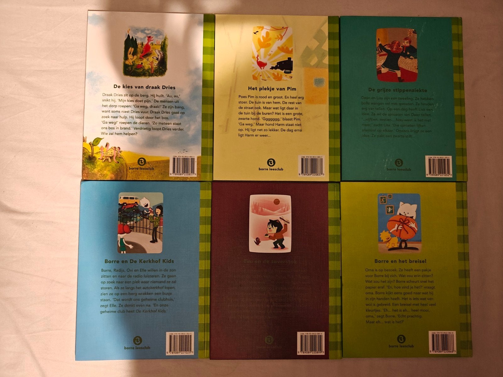 6 Borre boekjes van groep 4., Boeken, Ophalen of Verzenden, Zo goed als nieuw, Fictie algemeen