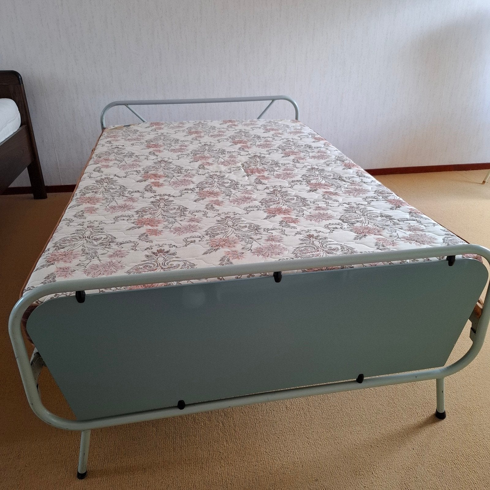 stevig Vintage bed - Eenpersoonsbed twijfelaar 180 x 120 cm, Ophalen