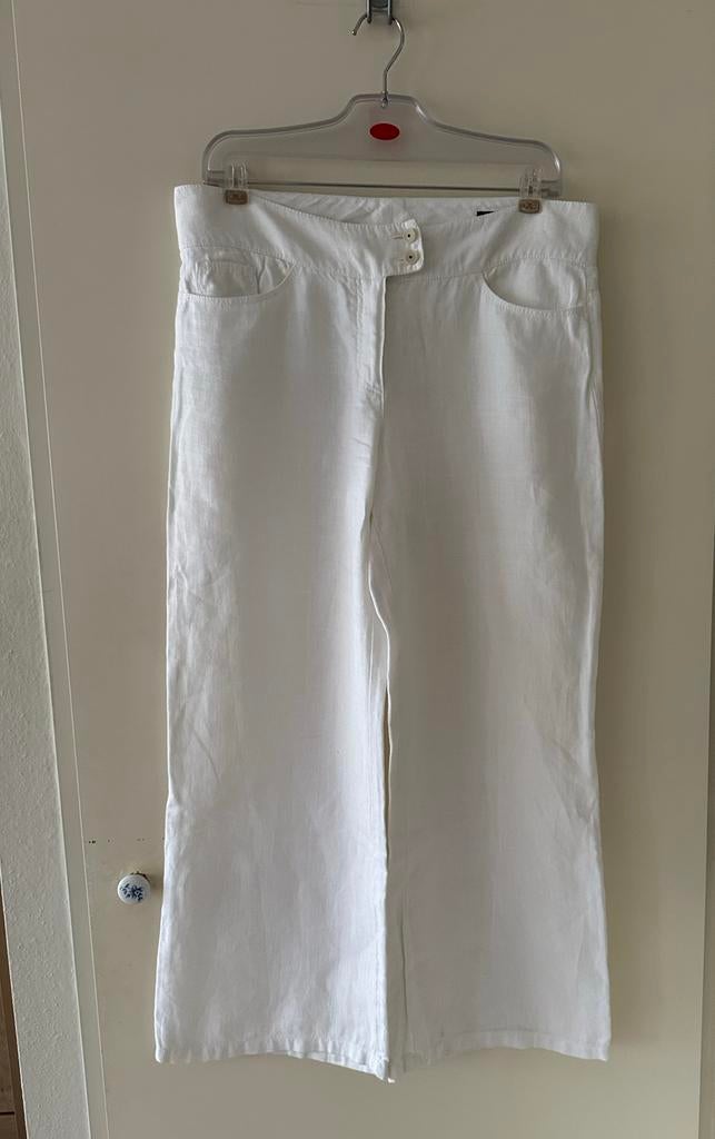 Pauw Amsterdam Wijde  Broek maat 42, Kleding | Dames, Wit, Maat 42/44 (L), Ophalen of Verzenden, Zo goed als nieuw