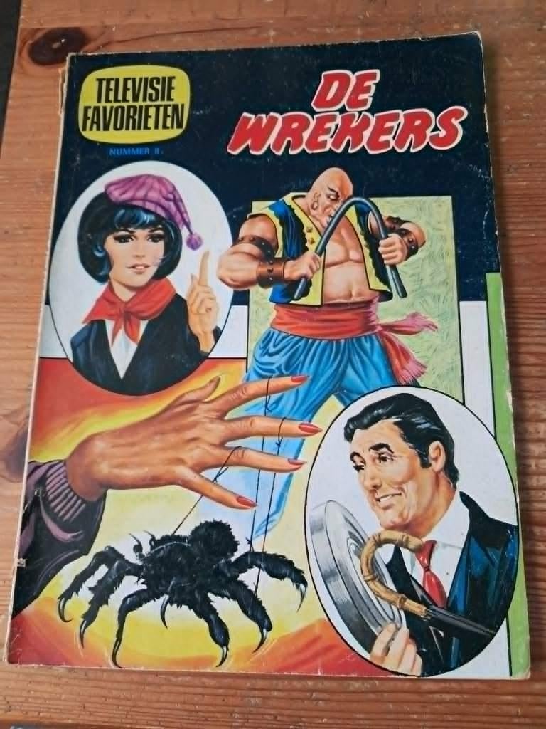 Televisie favorieten #8, Europa, Ophalen, Gelezen, Eén comic