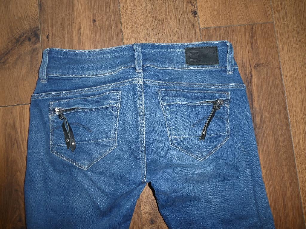 Gstar Midge Cody Mid Skinny spijkerbroek maat 25-32, Zo goed als nieuw, W27 (confectie 34) of kleiner, G-star, Verzenden