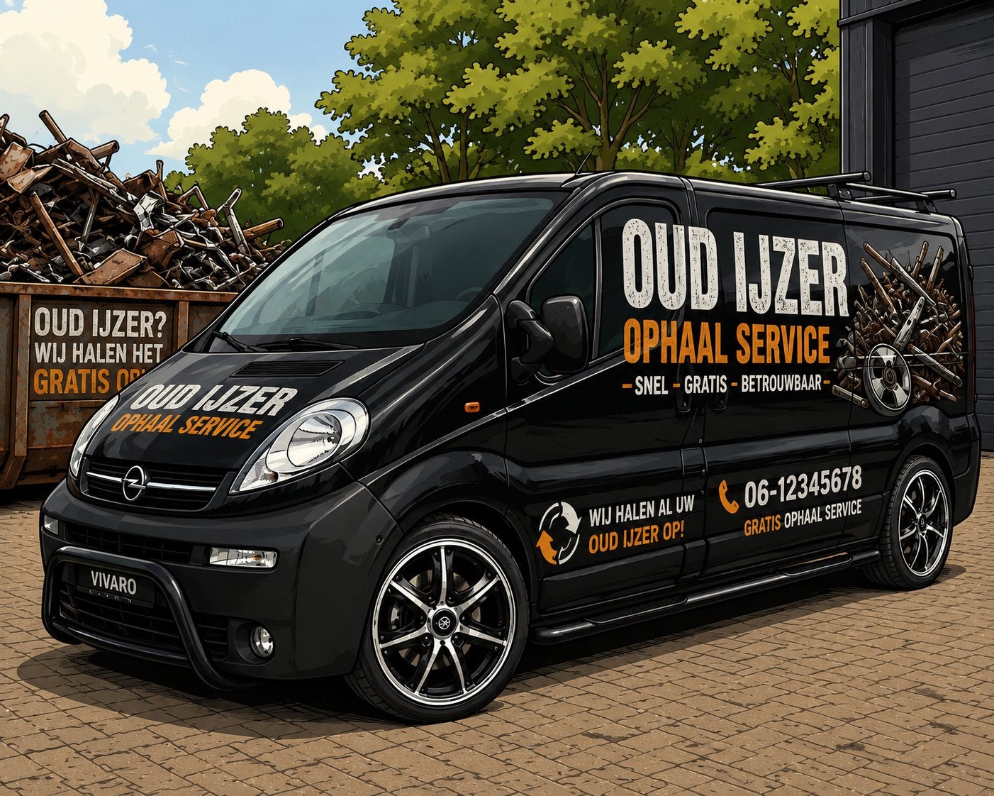 Oud IJzer Ophaal Service Gratis, Ophalen, Gebruikt, 250 mm of meer, Rvs