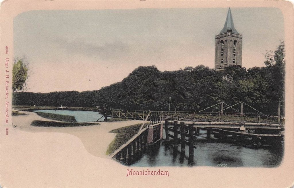 703-005-019 Monnickendam, Verzenden, Voor 1920, Noord-Holland